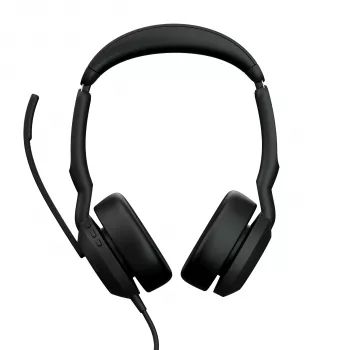 Jabra Evolve2 50 - USB-A MS Stereo, Kabelgebunden, Büro/Callcenter, 20 - 20000 Hz, 127 g, Headset, Schwarz