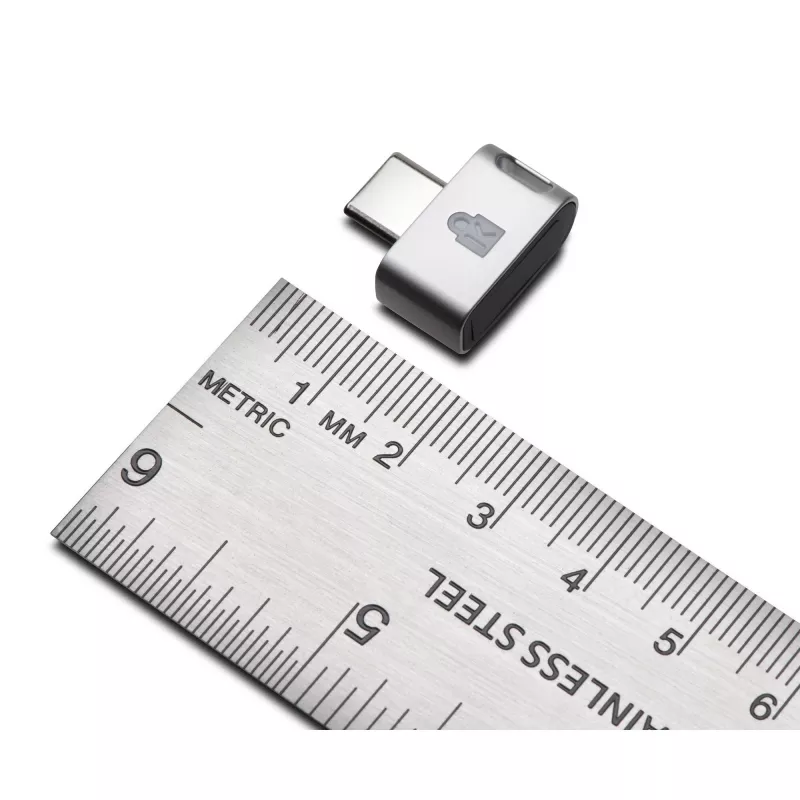Kensington VeriMark Guard USB-C Fingerprint-Sicherheitsschlüssel – FIDO2, WebAuthn/CTAP2 & FIDO U2F – Plattformübergreifend