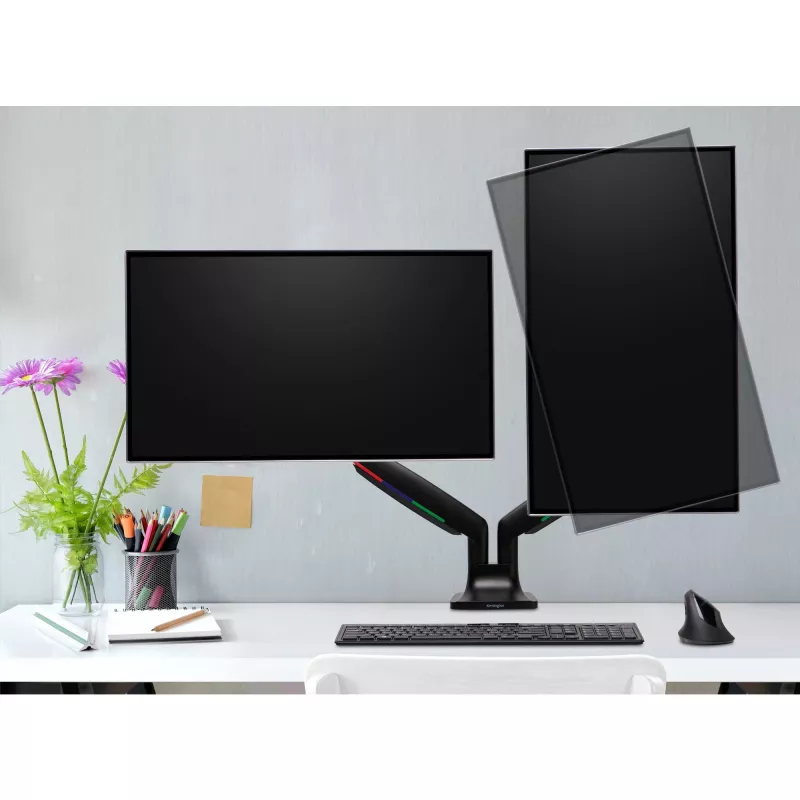 Dual-Monitor-Arm Kensington SmartFit One-Touch K59601WW