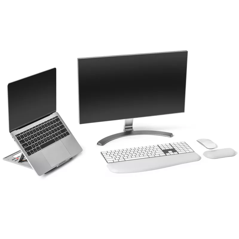 Kensington SmartFit Easy Riser Go – verstellbarer, ergonomischer Laptop-Riser und Kühlständer für Laptops bis 14 Zoll