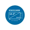 Kensington MagPro Magnetischer Blickschutzfilter für Laptops 13,3 Zoll (16:9)