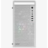 PC-Gehäuse AEROCOOL PGS CS-109-G-WT-v1 Mini Tower SPCC weiß — microATX, bis zu 26 cm GPU, FRGB, Mesh-Front