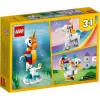 Konstruktionsspielzeug LEGO Creator 3in1 31140 Magisches Einhorn, 145 Teile, 130 mm Höhe, Alter 7+
