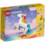 Konstruktionsspielzeug LEGO Creator 3in1 31140 Magisches Einhorn, 145 Teile, 130 mm Höhe, Alter 7+