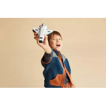 LEGO Creator 3-in-1 Space Shuttle Bauset 31134 — 144 Teile, für Kinder ab 6 Jahren, 160×120×60 mm