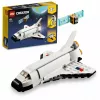 LEGO Creator 3-in-1 Space Shuttle Bauset 31134 — 144 Teile, für Kinder ab 6 Jahren, 160×120×60 mm