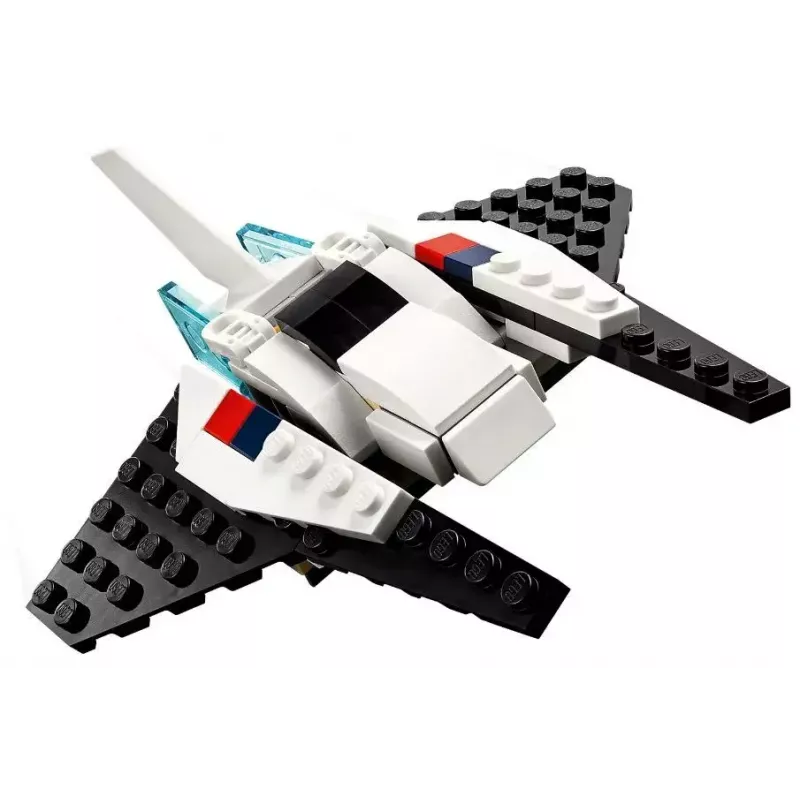LEGO Creator 3-in-1 Space Shuttle Bauset 31134 — 144 Teile, für Kinder ab 6 Jahren, 160×120×60 mm