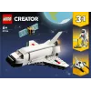 LEGO Creator 3-in-1 Space Shuttle Bauset 31134 — 144 Teile, für Kinder ab 6 Jahren, 160×120×60 mm