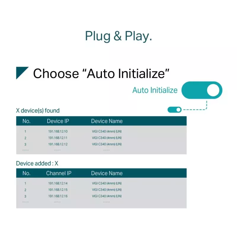 TP-Link VIGI 8-Kanal PoE+ Netzwerk-Videorekorder