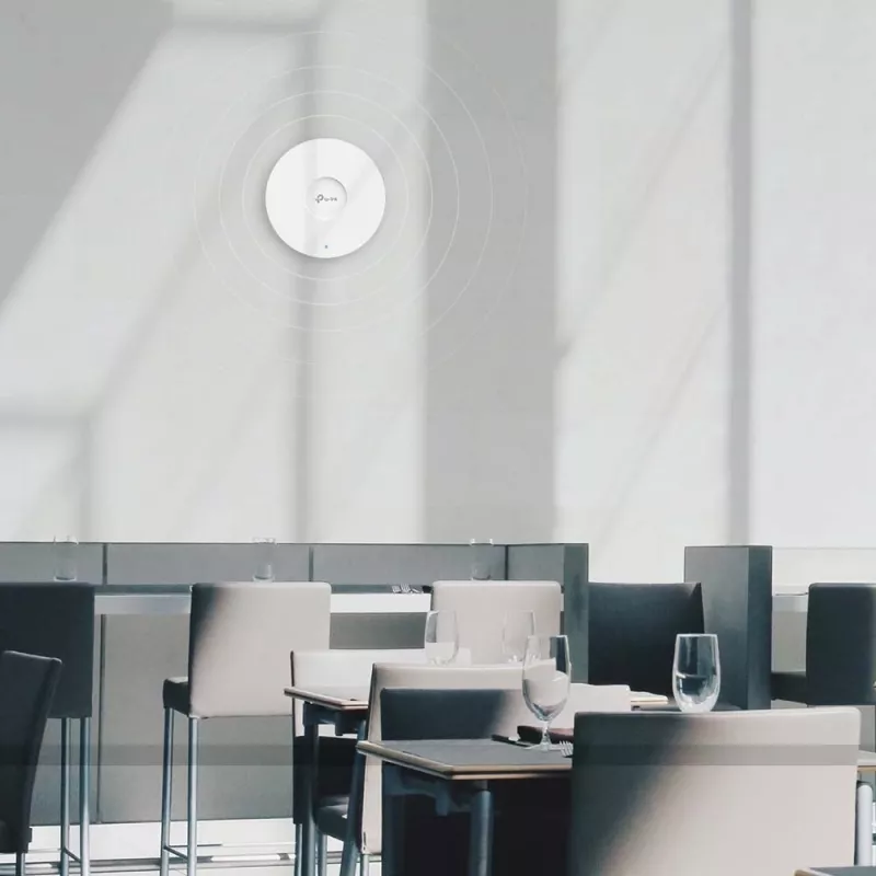 TP-Link Omada AX1800 Deckenmontage WiFi 6 Access Point, 2,4 GHz, 5 GHz, 1775 Mbit/s, HTTPS, SNMP, SNMPv2, SNMPv3, WPA, WPA2, WPA3, 100,1000 Mbit/s