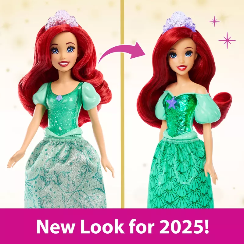 Modepuppe Mattel Disney Princess Arielle Puppe 279,4 mm