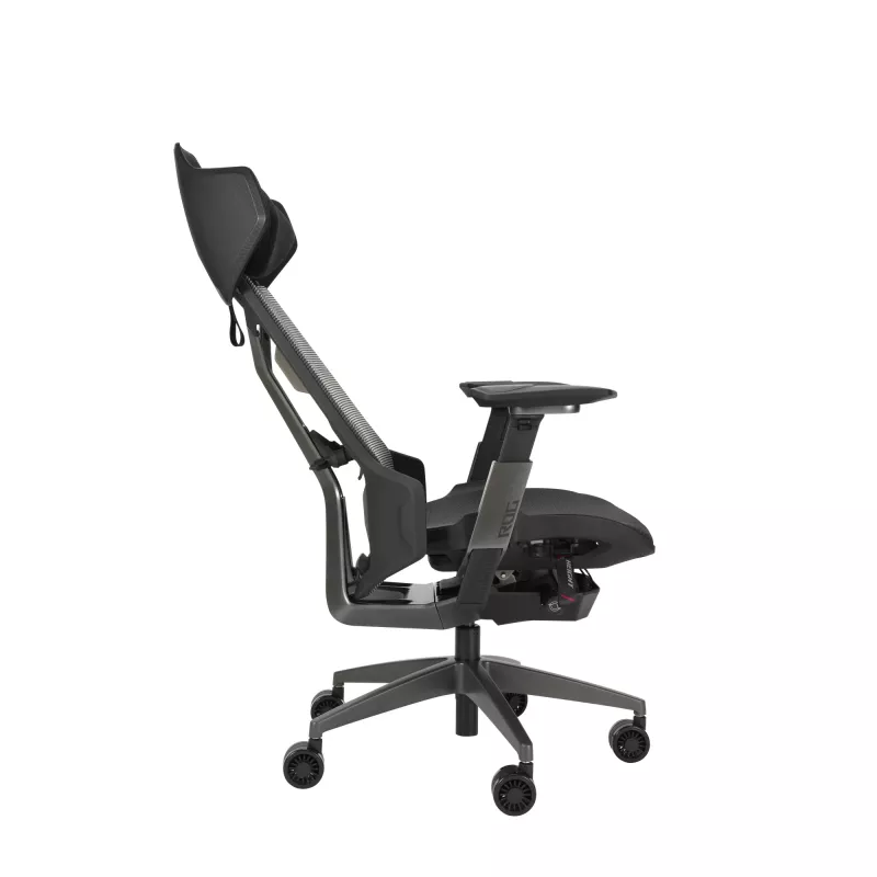 Mesh-Sitz ASUS ROG Destrier Ergo Mesh-Rückenlehne Schwarz 720mm 840mm 134cm