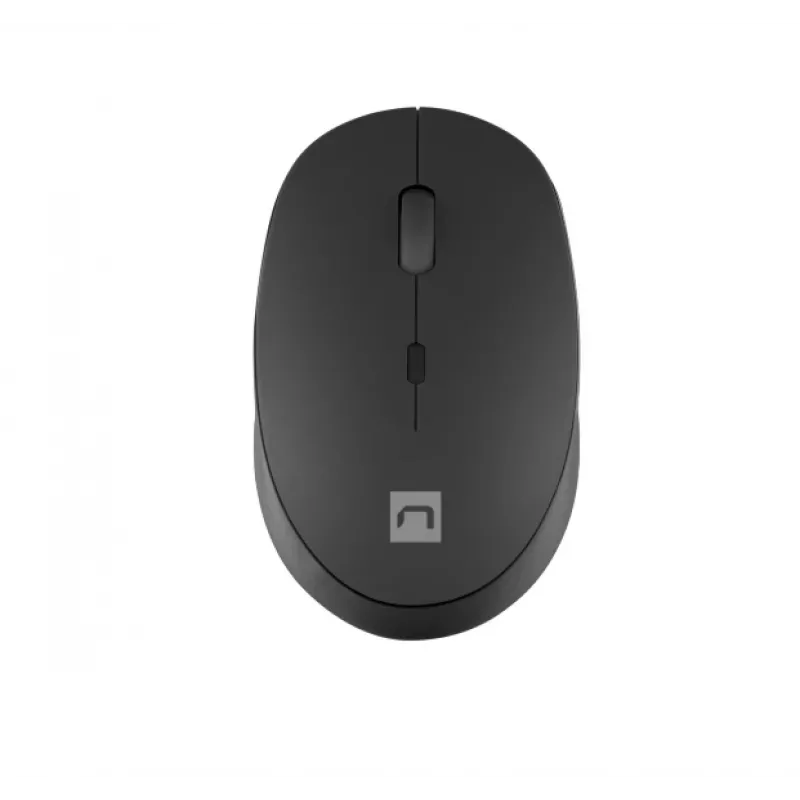 Wireless Bluetooth Optical Mouse NATEC Harrier 2, Right-hand, 1600 DPI, Bluetooth 5.1, Black