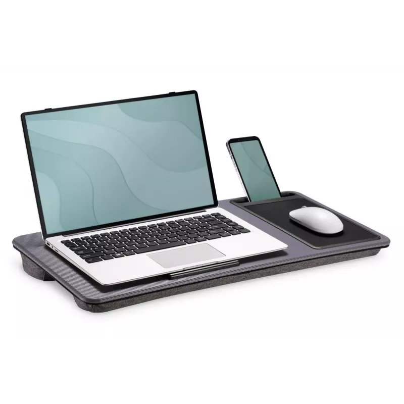 DIGITUS Notebook Desk bis 17 Zoll mobiler Steckplatz, Mauspad