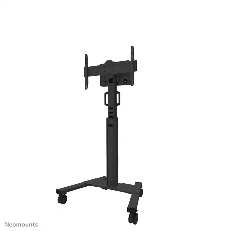 Neomounts FL50S-825BL1 TV-Rollwagen 37-75 Zoll - TÜV, Schwarz, Fester Bodenständer, Stahl, 70 kg, 94 cm (37 Zoll), 190,5 cm (75 Zoll)