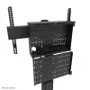 Neomounts FL50S-825BL1 TV-Rollwagen 37-75 Zoll - TÜV, Schwarz, Fester Bodenständer, Stahl, 70 kg, 94 cm (37 Zoll), 190,5 cm (75 Zoll)
