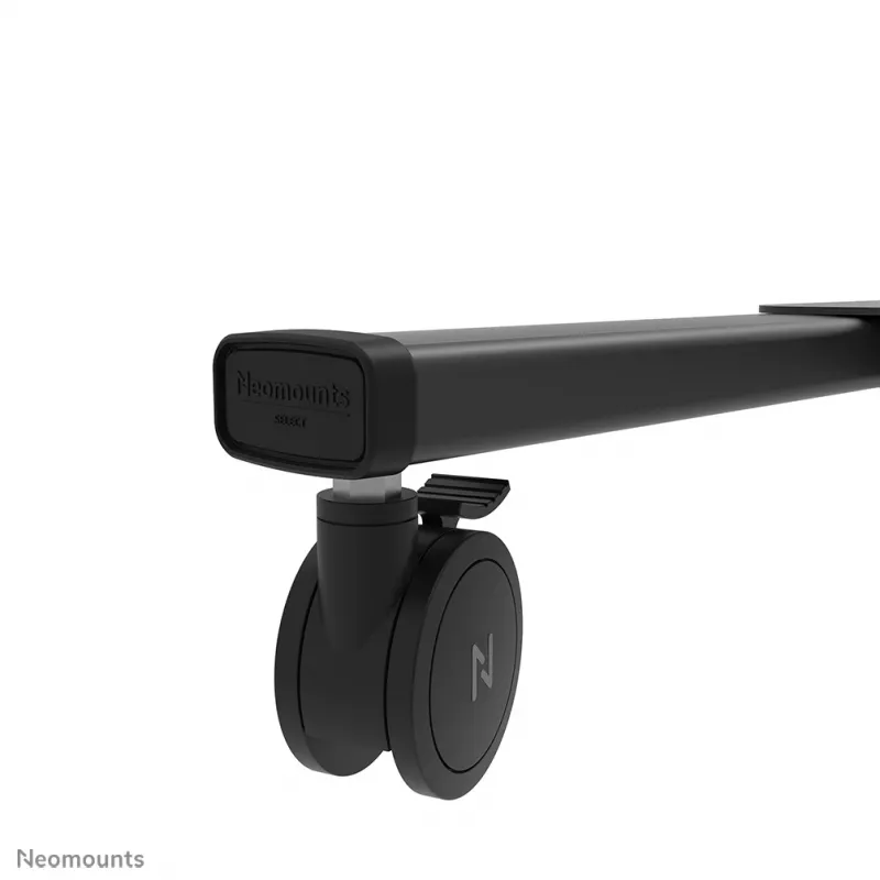 Neomounts FL50S-825BL1 TV-Rollwagen 37-75 Zoll - TÜV, Schwarz, Fester Bodenständer, Stahl, 70 kg, 94 cm (37 Zoll), 190,5 cm (75 Zoll)