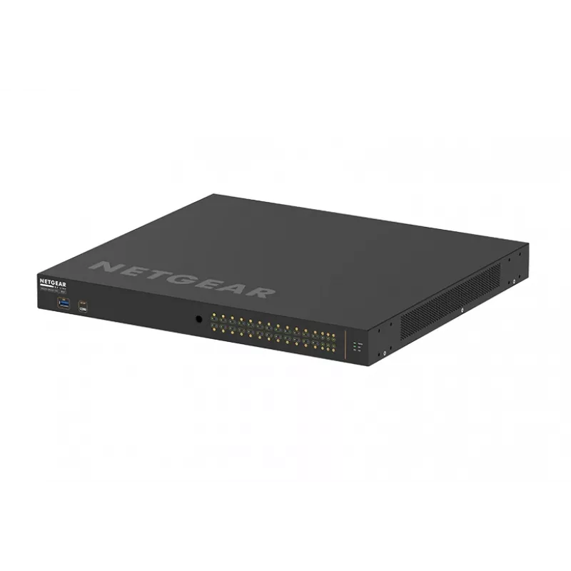 NETGEAR M4250-26G4XF-PoE+ Managed L2/L3 Gigabit Ethernet (10/100/1000) Power over Ethernet (PoE) 1U Schwarz
