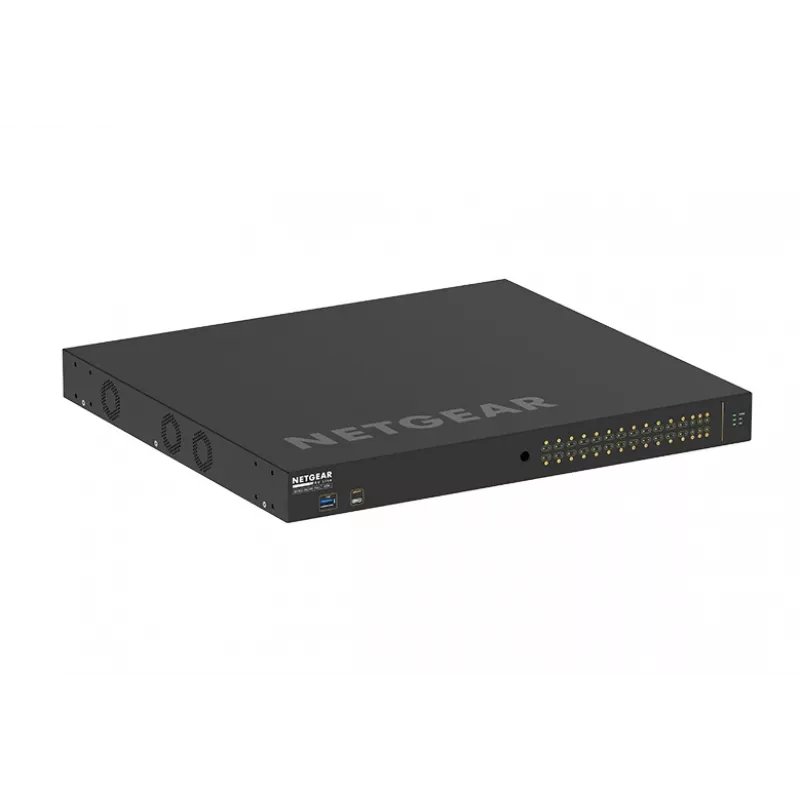 NETGEAR M4250-26G4XF-PoE+ Managed L2/L3 Gigabit Ethernet (10/100/1000) Power over Ethernet (PoE) 1U Schwarz
