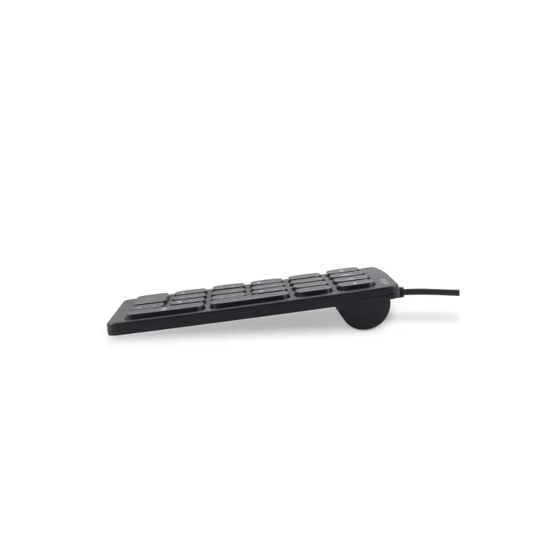 Kensington Kabelgebundenes numerisches Tastenfeld, USB, 21, Laptop/PC, Schwarz