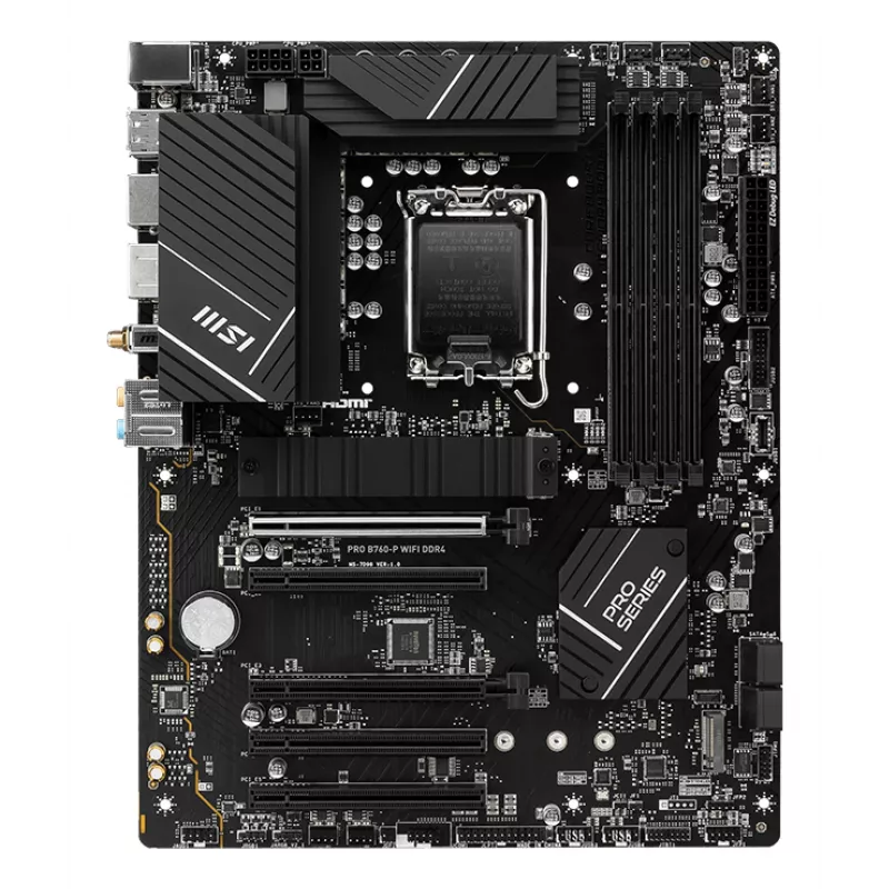 MSI PRO B760-P WIFI DDR4 Mainboard LGA 1700 ATX