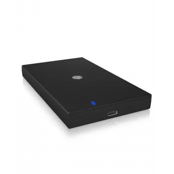 ICY BOX IB-200T-C3 SSD-Gehäuse Schwarz 2,5 Zoll