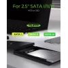 ICY BOX IB-200T-C3 SSD-Gehäuse Schwarz 2,5 Zoll