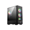 PC-Gehäuse MSI MAG FORGE 112R Midi-Tower Schwarz mit gehärtetem Glas, 3x120mm Frontlüfter, ATX/Micro-ATX/Mini-ITX Unterstützung