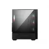 PC-Gehäuse MSI MAG FORGE 112R Midi-Tower Schwarz mit gehärtetem Glas, 3x120mm Frontlüfter, ATX/Micro-ATX/Mini-ITX Unterstützung