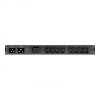 APC Automatic Transfer Switch AP4423A - (8x) C13 + (1x) C19, 3680W, Rack montierbar, 1U