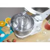 Standmixer BLAUPUNKT SMM501 — 5 l Edelstahlschüssel, 1000 W, kippbarer Kopf, Drehregler, weiß
