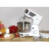 Standmixer BLAUPUNKT SMM501 — 5 l Edelstahlschüssel, 1000 W, kippbarer Kopf, Drehregler, weiß