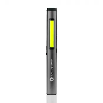 everActive PL-350R wiederaufladbare LED-Werkstattlampe mit UV und Laser, 350 lm, IP54