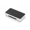 DIGITUS USB 3.0 Kartenleser, unterstützt MS/SD/SDHC/MiniSD/M2/CF/MD/SDXC-Karten, 1M USB-A-Anschlusskabel