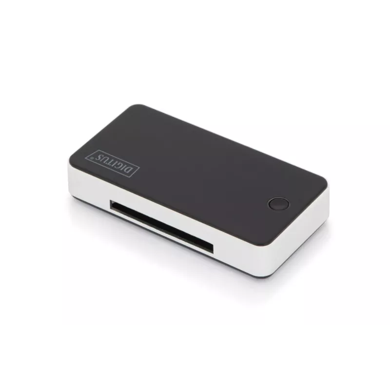 DIGITUS USB 3.0 Kartenleser, unterstützt MS/SD/SDHC/MiniSD/M2/CF/MD/SDXC-Karten, 1M USB-A-Anschlusskabel