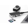 DIGITUS USB 3.0 Kartenleser, unterstützt MS/SD/SDHC/MiniSD/M2/CF/MD/SDXC-Karten, 1M USB-A-Anschlusskabel