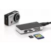DIGITUS USB 3.0 Kartenleser, unterstützt MS/SD/SDHC/MiniSD/M2/CF/MD/SDXC-Karten, 1M USB-A-Anschlusskabel