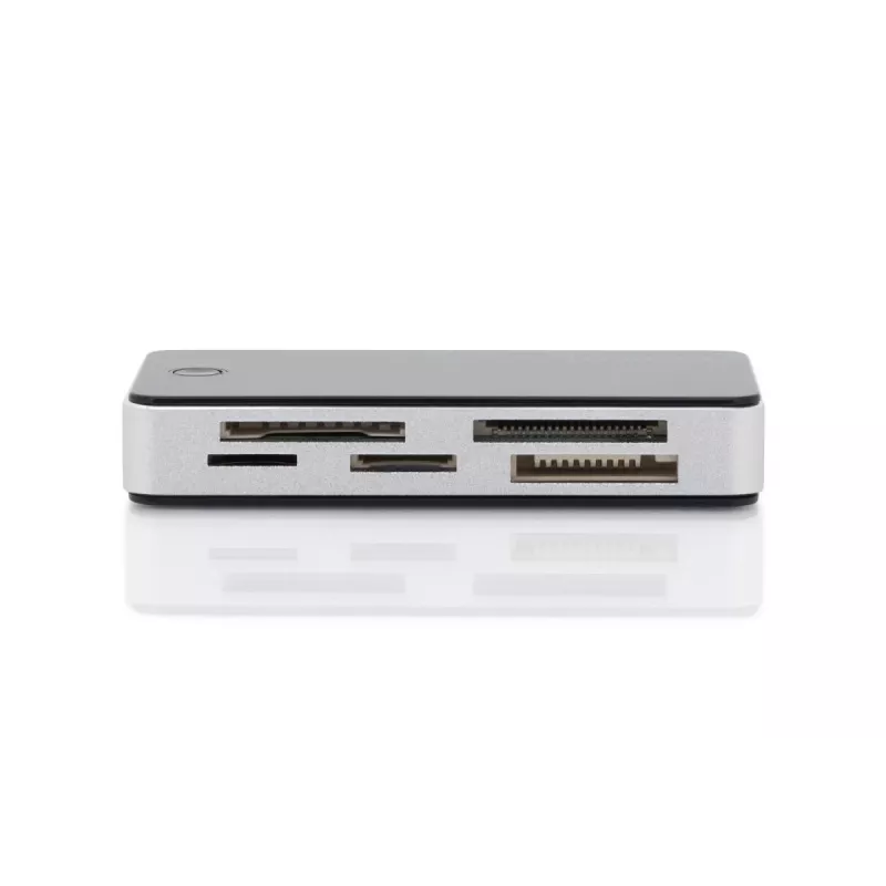 DIGITUS USB 3.0 Kartenleser, unterstützt MS/SD/SDHC/MiniSD/M2/CF/MD/SDXC-Karten, 1M USB-A-Anschlusskabel