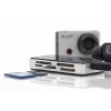 DIGITUS USB 3.0 Kartenleser, unterstützt MS/SD/SDHC/MiniSD/M2/CF/MD/SDXC-Karten, 1M USB-A-Anschlusskabel
