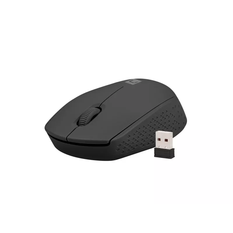Kabellose optische Maus NATEC NMY-2000, RF 2,4 GHz, 1600 DPI, 3 Tasten, AA-Batterie