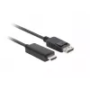 LANBERG-Kabeladapter DisplayPort HDMI Schwarz