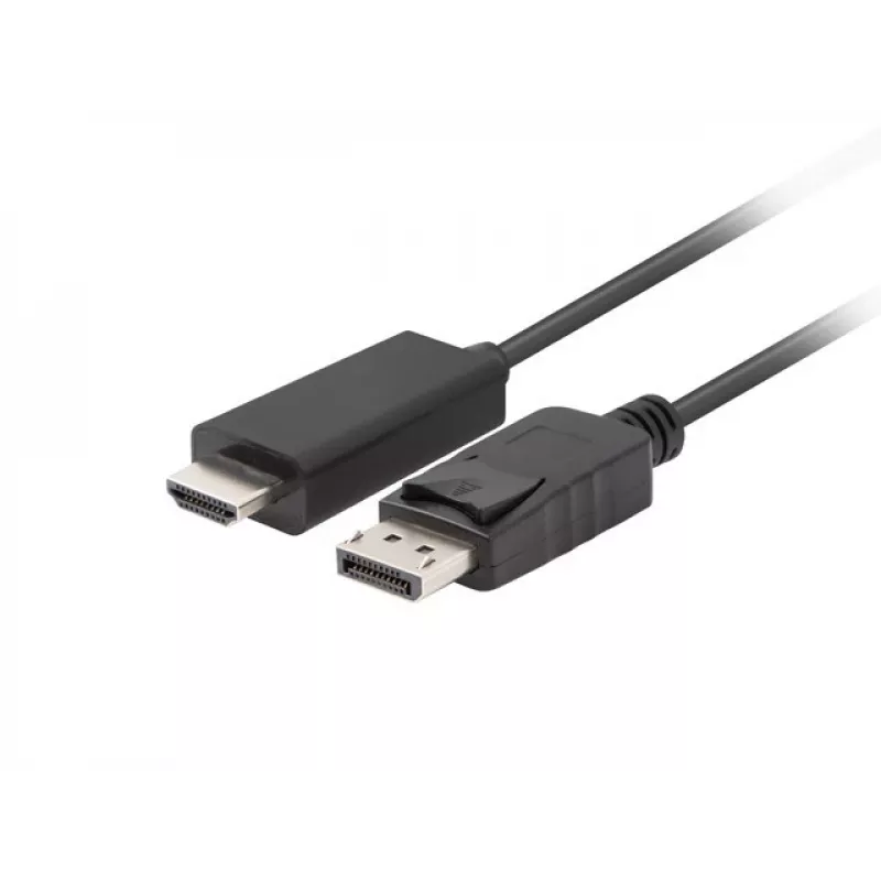 LANBERG-Kabeladapter DisplayPort HDMI Schwarz