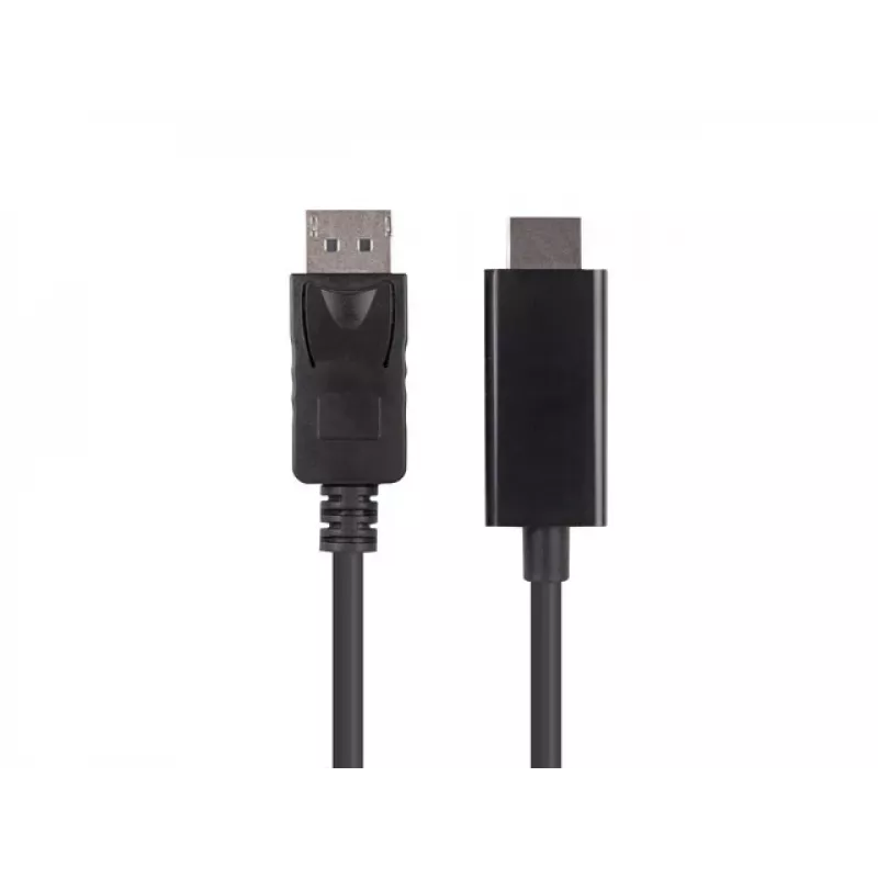 LANBERG Kabeladapter DisplayPort HDMI Schwarz