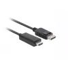 LANBERG Kabeladapter DisplayPort HDMI Schwarz