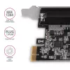 Axagon PCEA-P1N PCIe - 1x Parallelport-Adapter mit SP & LP, PCIe, Parallel, Female, Full-height / Low-profile, PCIe 2.0, China