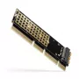 Axagon PCEM2-1U PCIe x16/x8/x4 - M.2 NVMe M-Key-Slot-Adapter 1U