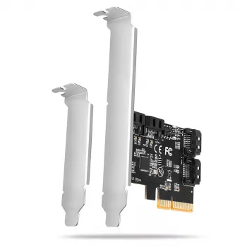 Axagon PCES-SA4X4 PCIe-Controller - 4x interner SATA 6G Port, ASM1164, SP & LP