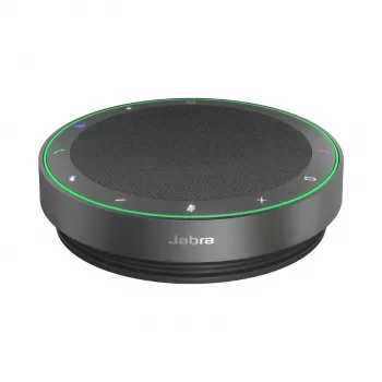 Jabra Speak2 75 MS Teams - Link 380c, Dunkelgrau, Universal, Schwarz, AAC, CVSD, mSBC, SBC, 72 dB, Tasten, Voice Level Normalization