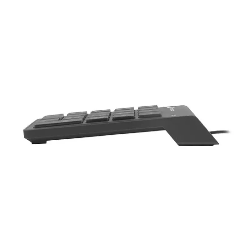 Numerisches Tastenfeld NATEC GOBY 2 USB 18‑Tasten Membran Schwarz — kabelgebundenes USB, 18 Tasten, 1,5 m Kabel, ABS-Gehäuse
