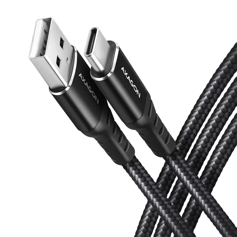 Axagon BUCM-AM10AB HQ USB-C USB-A Kabel 1 m